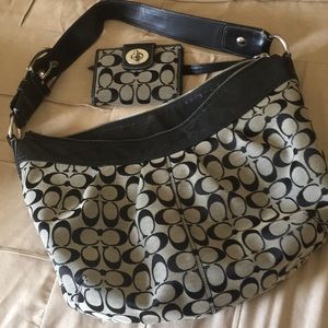 Coach handbag and wallet